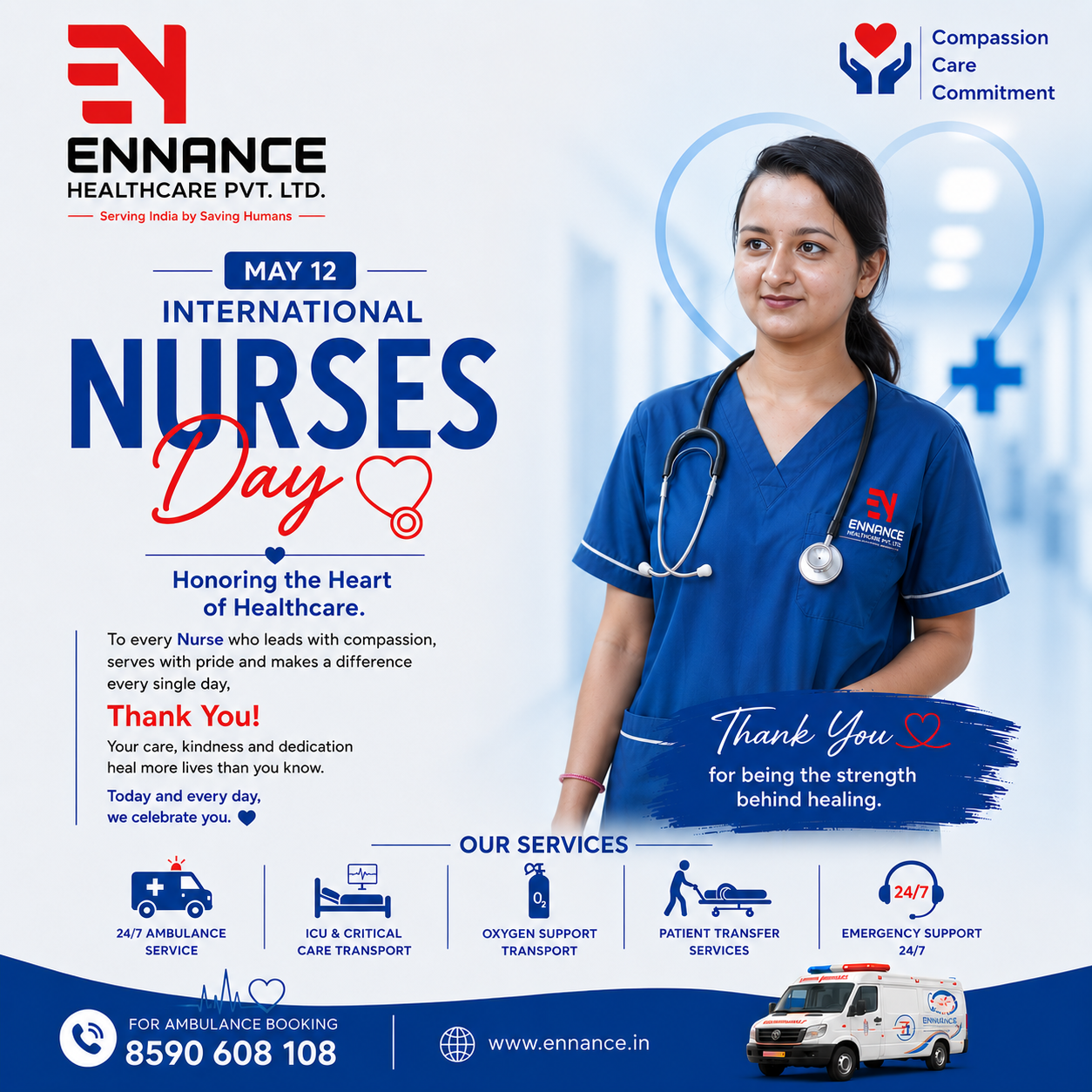 International Nurses Day 2026 – May 12 | Ennance Healthcare