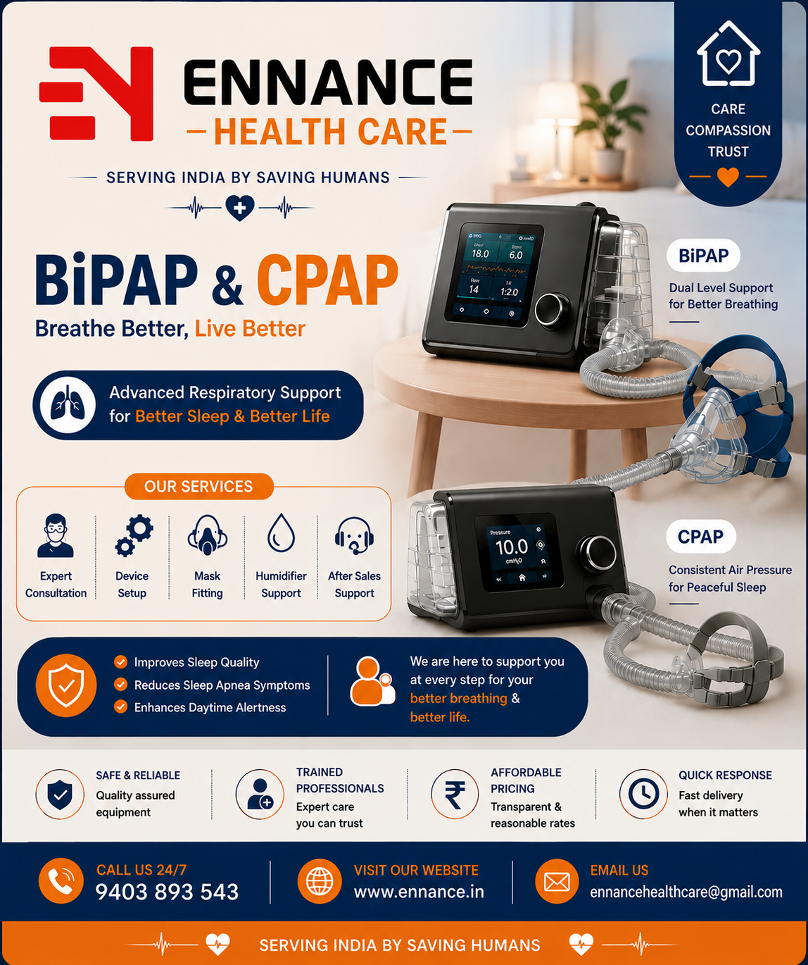 Best and Top Leading BiPAP & CPAP Machine Supply in Randamkutti, Kayamkulam and Nearby Areas 15052026