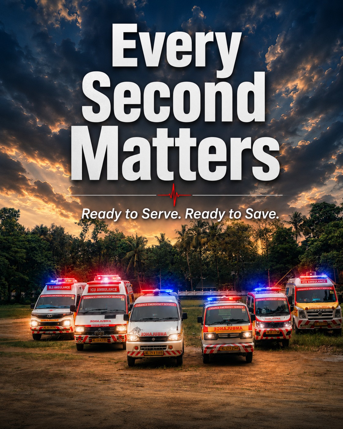 24×7 Ambulance Service in Mavelikara, Kayamkulam, Haripad, Oachira, Chengannur, Pandalam & Adoor | ICU, Level D, ALS, BLS and Ventilator Ambulance | Ennance Healthcare Private Limited | 8590608108, 9048328108