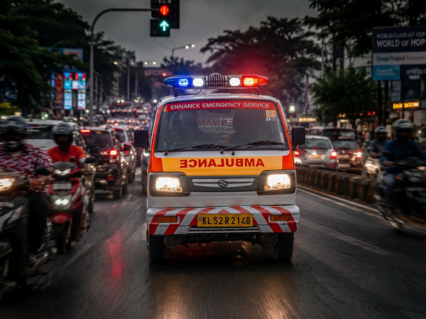 24×7 Best & Quickest Ambulance Service in Charummoodu, Kollakadavu & Mavelikara | Trusted Day & Night Emergency Ambulance | Ennance Healthcare Private Limited