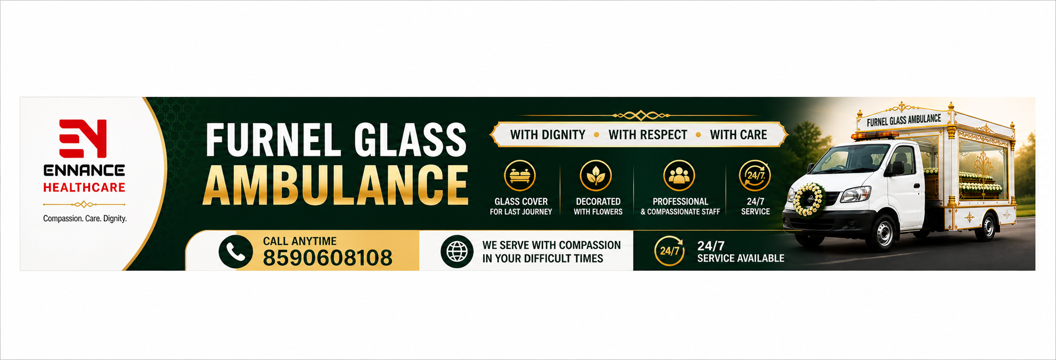 Funeral Glass Ambulance Service